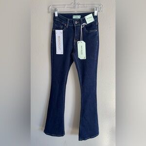 Dark Indigo Bootcut Jeans sz 0